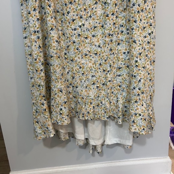 Torrid Floral Maxi Wrap Dress NWT - Picture 6 of 10